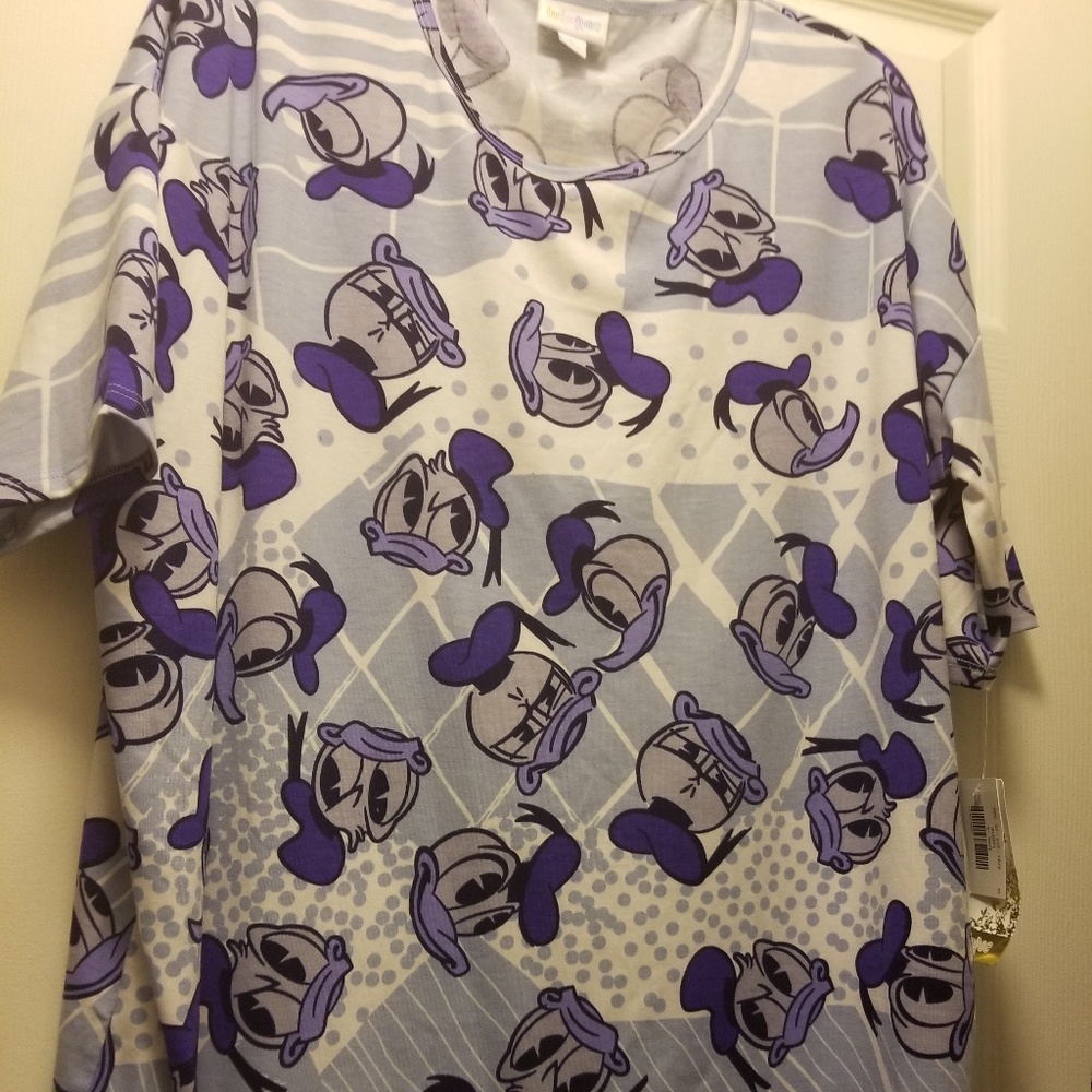 Lularoe disney Donald irma large nwt